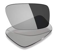 Mryok Polarized Replacement Lenses for Oakley Twitch - Grey Photochromic