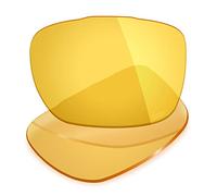 Mryok+ Polarized Replacement Lenses for Oakley TwoFace OO9189-60mm - HD Yellow