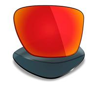 Mryok Polarized Replacement Lenses for Oakley Wheel House OX8166 54mm - Fire Red