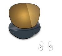 Mryok Polarized Replacement Lenses & Nose Pieces for Ray-Ban RB3386 67mm - Bronze Gold