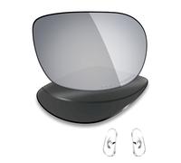 Mryok+ Polarized Replacement Lenses & Nose Pieces for Ray-Ban RB3492 62mm - Silver Titanium