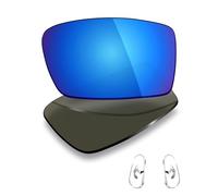 Mryok Polarized Replacement Lenses & Nose Pieces for Ray-Ban RB3498 64mm - Ice Blue