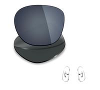 Mryok Polarized Replacement Lenses & Nose Pieces for Ray-Ban RB8313 61mm - Black IR