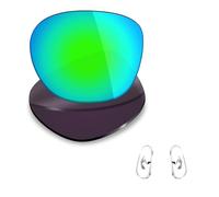 Mryok Polarized Replacement Lenses & Nose Pieces for Ray-Ban RB8313 61mm - Emerald Green