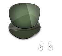 Mryok Polarized Replacement Lenses & Nose Pieces for Ray-Ban RB8313 61mm - Grey Green