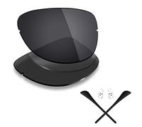 Mryok Polarized Replacement Lenses & Rubber Kits for Ray-Ban Caravan RB8052 61mm- Stealth Black