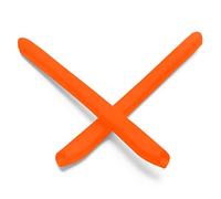 Mryok Replacement Earsocks for Oakley EV Zero Series Sunglasses - Orange