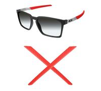 Mryok Replacement Earsocks for Oakley Exchange/Exchange R/Exchange Sun Sunglass - Red