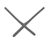 Mryok Replacement Earsocks for Oakley Keel Blade OX3125 Glasses - Gray