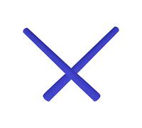 Mryok Replacement Earsocks for Oakley Metal Plate Glasses - Blue