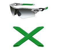 Mryok Replacement Earsocks for Oakley RadarLock/RadarLock XL Sunglass - Green