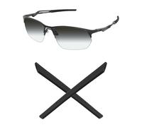 Mryok Replacement Earsocks for Oakley Wire Tap 2.0 OO4145 / Wire Tap 2.0 RX OX5152 Sunglass - Options, Black, One Size