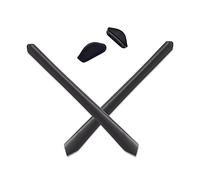 Mryok Replacement Earsocks Nosepiece for Oakley Crosslink Zero OX8076 Glass - Black