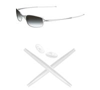 Mryok Replacement Earsocks Nosepiece for Oakley Square Wire 2.0 Sunglass - White