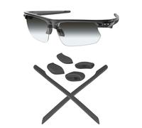 Mryok Replacement Earsocks Nosepieces Kits for Oakley Bisphaera OO9400 Sunglasses - Gray