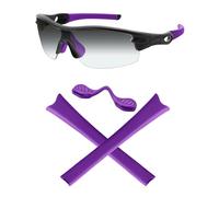 Mryok Replacement Earsocks Nosepieces Kits for Oakley Radar Path Sunglass - Purple