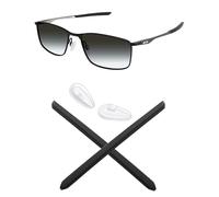 Mryok Replacement Earsocks Nosepieces Kits for Oakley Socket 5.0 OX3217 / Socket 5.5 OX3218 Sunglasses - Black