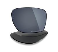 Mryok Replacement Lenses for Oakley Sylas OO9448 57mm Sunglasses, HD Polarized, UV Protection, Impact Resistant, Black Chrome Mirrored, One Size