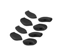 Mryok Replacement Nose Piece Nose Pads for Oakley Commit Squared(SQ)/Commit Squared(SQ) Asian Fit/Flak 2.0 Sunglass - Opt, Black & Black, One Size
