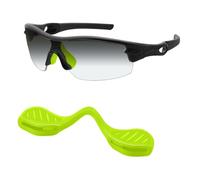 Mryok Replacement Nose Pieces Nose Pads for Oakley Sphaera OO9403 Sunglass Asian Fit - Green