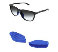 Mryok Replacement Nose Pieces Nose Pads for Oakley Thurso OO9286 Sunglass - Blue Euro Fit