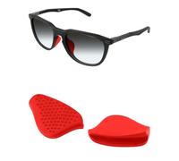 Mryok Replacement Nose Pieces Nose Pads for Oakley Thurso OO9286 Sunglass - Red Asian Fit