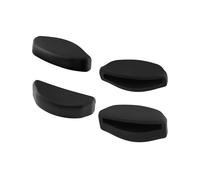 Mryok Replacement Nose Pieces Nose Pads for Oakley Wildrye/Frogskins Range/HSTN/Top Knot Sunglass - Options, Black, One Size