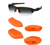 Mryok Replacement Nosepieces Nosepads for Oakley Bisphaera OO9400 Sunglass - Orange