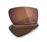 Mryok Ultra Polarized Replacement Lenses for Oakley Crankshaft OO9239 Sunglasses, HD Polarized, UV Protection, Impact Resistant & Perfectly Fit - Bronze Brown