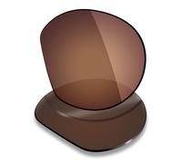 Mryok UV400 Replacement Lenses Compatible with Oakley HSTN RX Asian Fit OX8139A 52mm - Bronze Brown