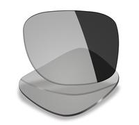 Mryok UV400 Replacement Lenses Compatible with Oakley Hyperlink OX8051 54mm - Gray Photochromic Anti Blue Light
