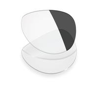 Mryok UV400 Replacement Lenses Compatible with Ray-Ban RB3386 63mm- Eclipse Grey Photochromic