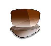Mryok UV400 Replacement Lenses Compatible with Wiley X Saint - Brown Gradient Tint