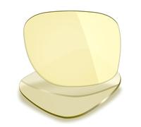 Mryok UV400 Replacement Lenses for Oakley Holbrook XS OJ9007-53mm - Low Light Yellow Anti Blue Light