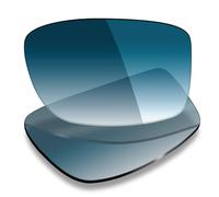 Mryok UV400 Replacement Lenses for Oakley Square Wire 2(2014) OO4075-60mm - Blue Gradient Tint