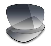 Mryok UV400 Replacement Lenses for Ray-Ban Liteforce RB4179 62mm - Grey Gradient Tint