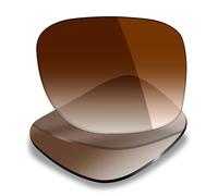 Mryok UV400 Replacement Lenses for Ray-Ban RB4306 54mm - Brown Gradient Tint