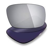 Mryok XELD Replacement Lenses for Oakley Crankshaft OO9239-60mm - Stills Silver