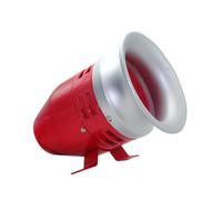 MS-390 AC 110V 220V DC 12V 24V 125db Motor Driven Air Raid Siren Metal Horn Double Industry Boat Alarm(220V)