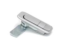 MS-738 Switch Electric Control Box Cabinet Door Plane Lock Cabinet Door Handle Lock 1Pcs(Silver Without Key)