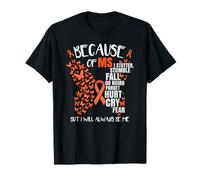 MS Awareness Multiple Sclerosis Butterfly T-Shirt