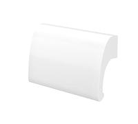 MS Beschläge Balcony Pull Handle Patio Door Handle Deluxe Aluminium White RAL 9016