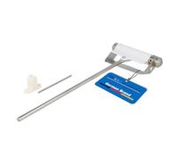 MS Beschläge Door Closer with Rod up to 40 kg - Heavy Duty Galvanised Steel Rod Closer - Adjustable Door Spring for Indoor & Outdoor Use, Side Doors, Garden Gates & Fly Screen Doors (White)