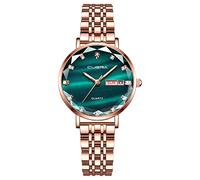 Ms. Business Steel Belt Watch Calendar Sports Ms. Watch Big Wrist Watches for Men (I, One Size)