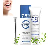 MS DRWIKEY 7.5% Hydroxyapatite Toothpaste,MS DRWIKEY White Tooth Repair,Hydroxyapatite Toothpaste for Enamel Protection and Tooth Strengthening,Gentle Mint,Fresh Breath,Daily Use for Oral Health (3)