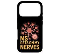 MS Gets On My Nerves Funny Medical Awareness Saying Case for iPhone 17 Pro