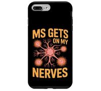 MS Gets On My Nerves Funny Medical Awareness Saying Case for iPhone 7 Plus/8 Plus