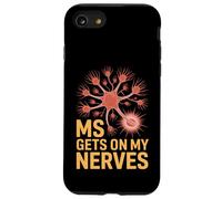 MS Gets On My Nerves Funny Medical Awareness Saying Case for iPhone SE (2020) / 7/8