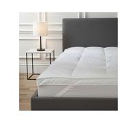 MS LINEN UK Mattress Topper Single Bed - Extra Deep 10 cm thick Single Mattress Topper | Ultra Soft Box Quilted Firm Bed Toppers | Breathable & Non-Allergenic Filling with Elasticated Straps