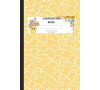 Ms. Lizzy's Composition Notebook: Pastel Yellow, 6 x 9in, Wide Ruled, 100 pages, For Back to School